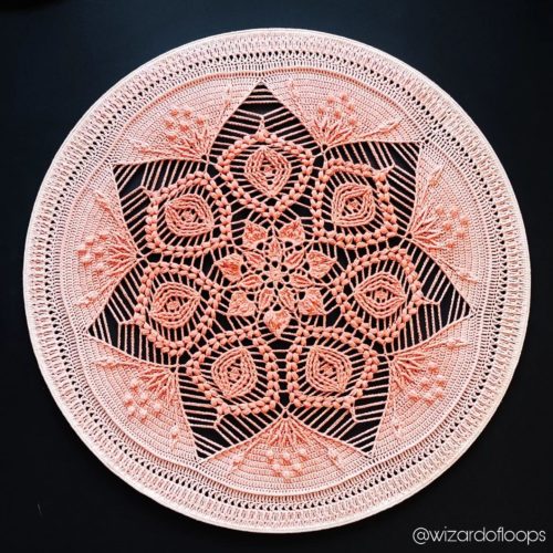 Mandala Crochet Pattern - 'Miraflore' - Image 3