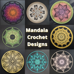 Mandala Crochet Designs - Crochet Pattern Book (PDF) - Wizard of Loops ...