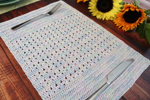 Place Mats "Rosa Perle" Crochet Pattern - Image 2